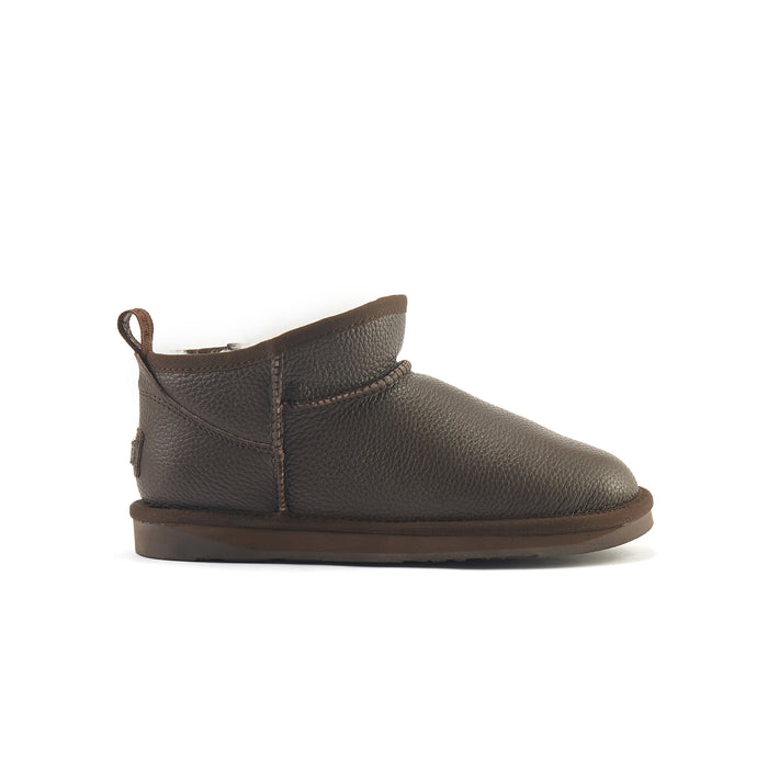 australia luxe COSY ULTRA SHORT LEATHER BEVA