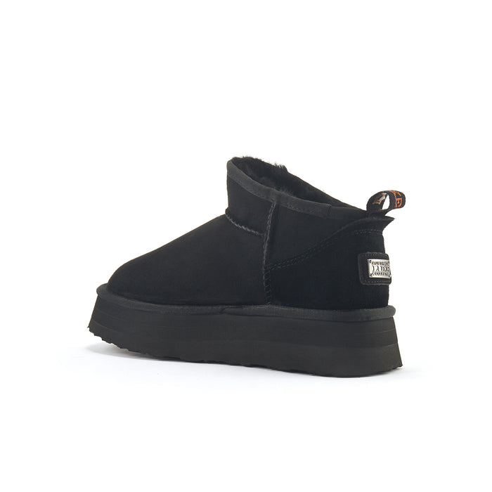 Australia Luxe COSY ULTRA SHORT PLATFOAM BLACK