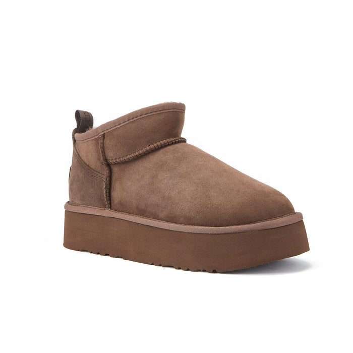 Australia Luxe COSY ULTRA SHORT PLATFOAM BURNT