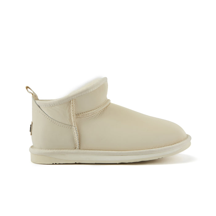 australia luxe COSY ULTRA SHORT SATIN PALE