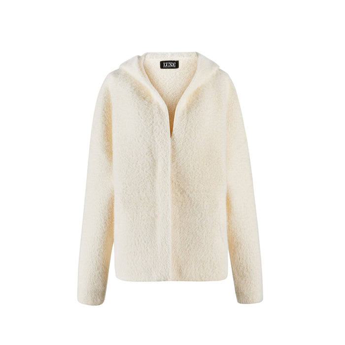 australia luxe FAB HOODIE WHITE