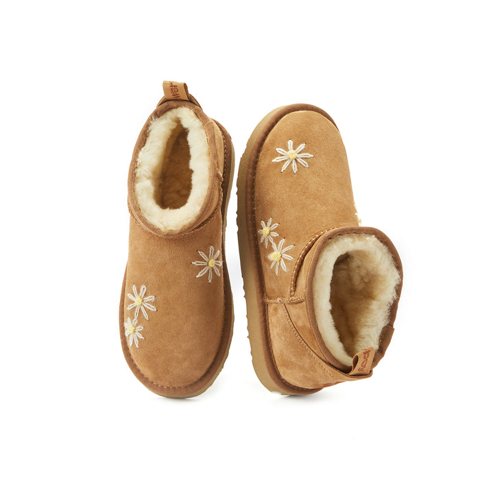 Australia Luxe FLOWERBOY COSY ULTRA SHORT CHESTNUT