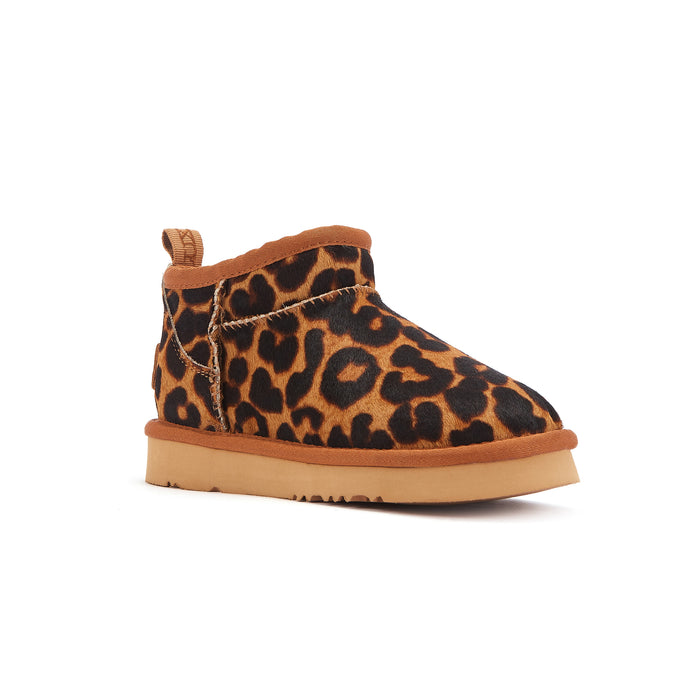 Australia Luxe KIDS COSY ULTRA SHORT LEOPARD