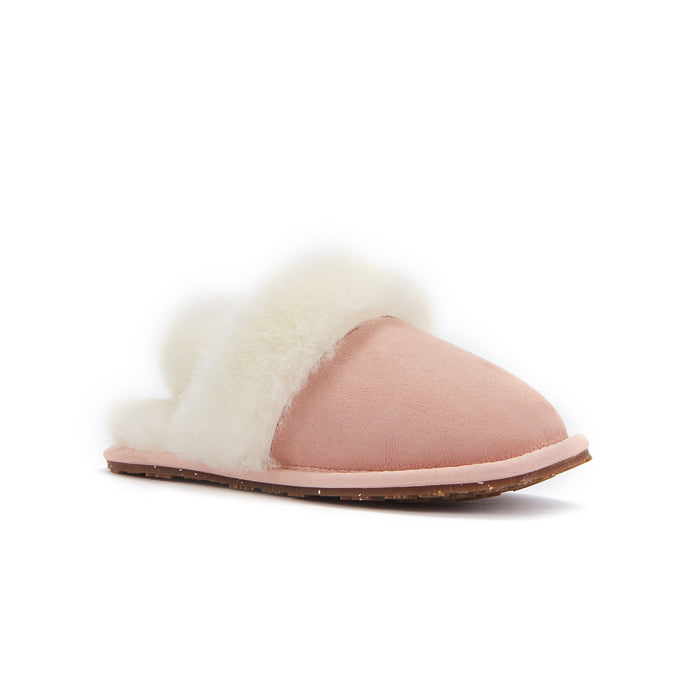 Australia Luxe KIDS SLINGBACK MULE ROSE (SHEARLING)