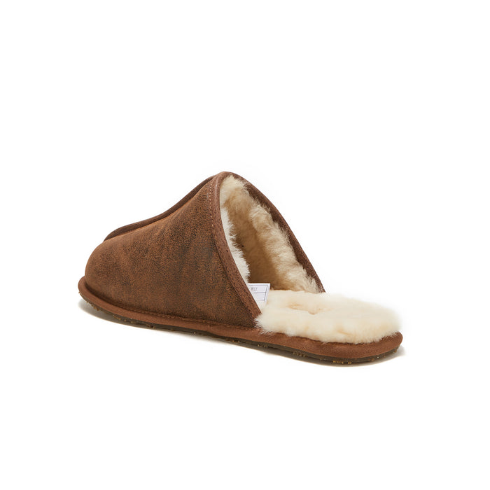 Australia Luxe MENS CLOSED MULE AVIATOR CHESTNUT