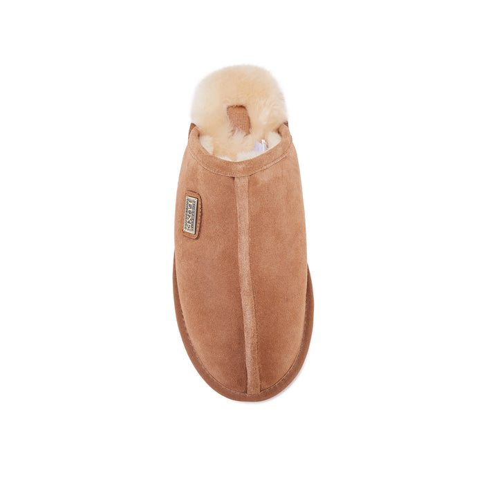 Australia Luxe MENS CLOSED MULE CHESTNUT