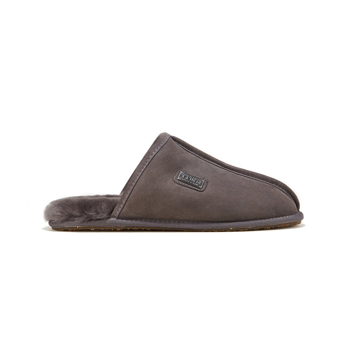 australia luxe MENS CLOSED MULE GRAY