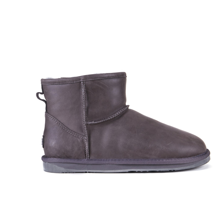 australia luxe MENS COSY X SHORT LEATHER GRAY