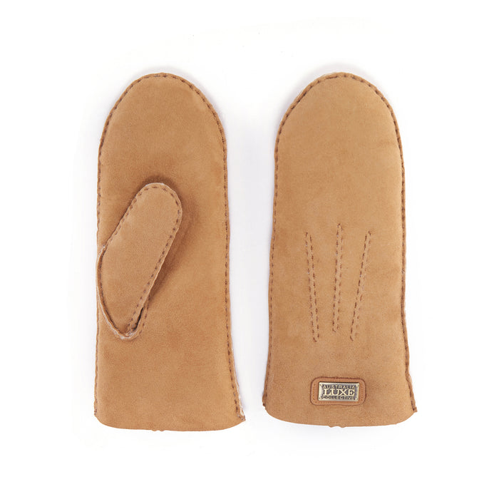 Australia Luxe MITTS SUEDE CHESTNUT