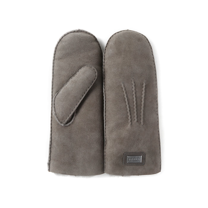 australia luxe MITTS SUEDE GRAY