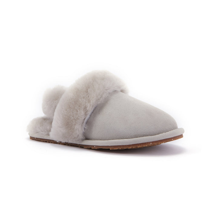 Australia Luxe KIDS SLINGBACK MULE ICE GRAY (SHEARLING)