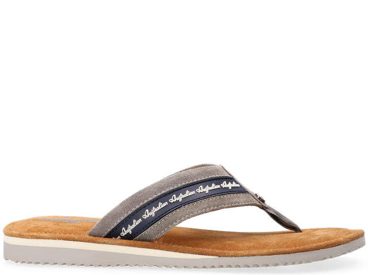 australian footware Azurro Flip flops Grey