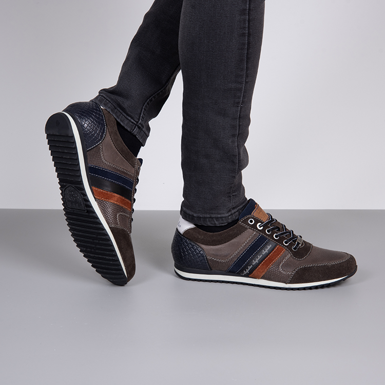 Australian Footware Camaro Leather Grey