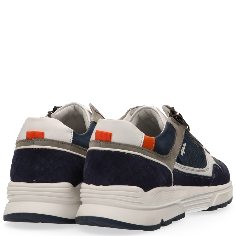 Australian Footware Connery Sneakers Width H Blue