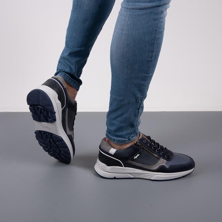 Australian Footware Connery Sneakers Width H Blue