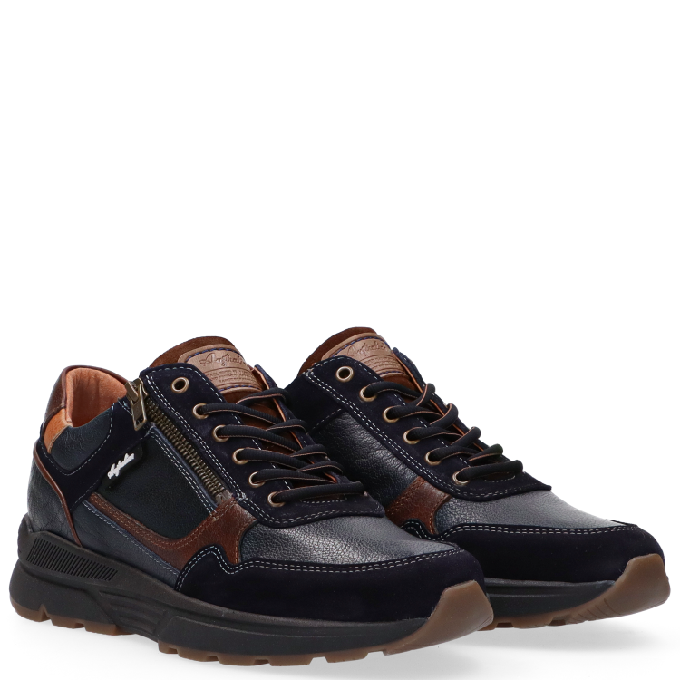 Australian Footware Connery Sneakers Width H Blue