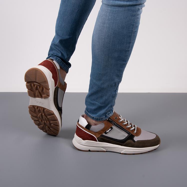 Australian Footware Connery Sneakers Width H Gray