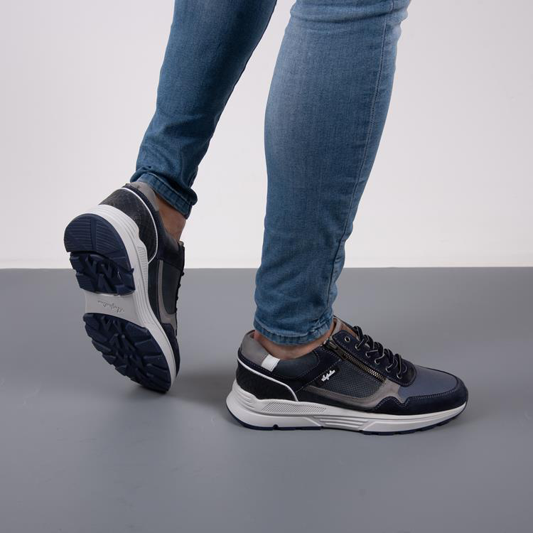 Australian Footware Connery Sneakers Width K Blue
