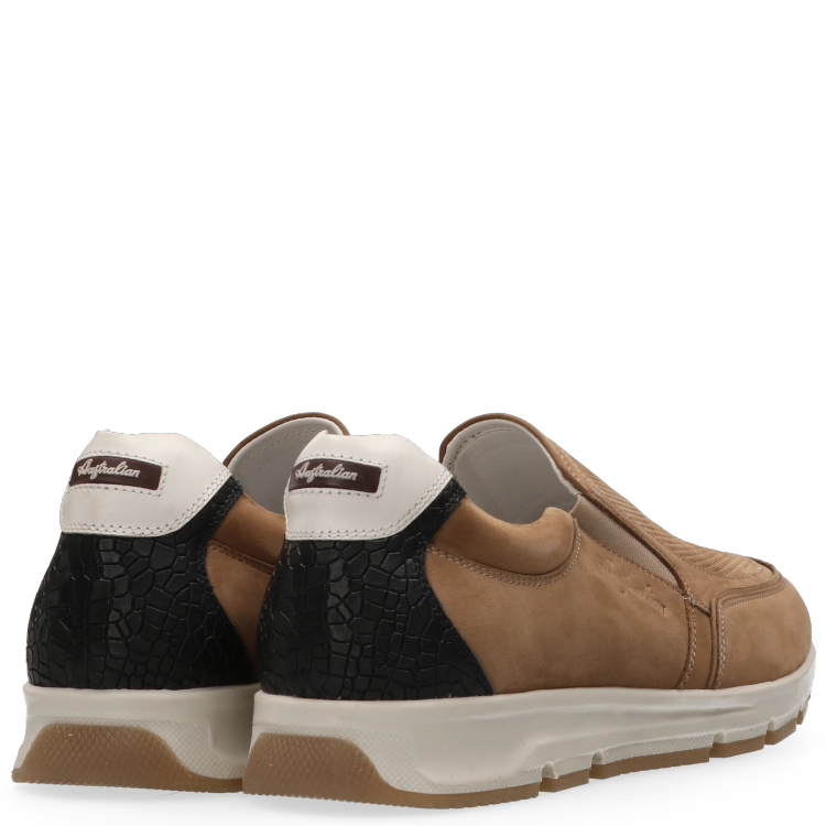 Australian Footware Eagle Loafers Beige