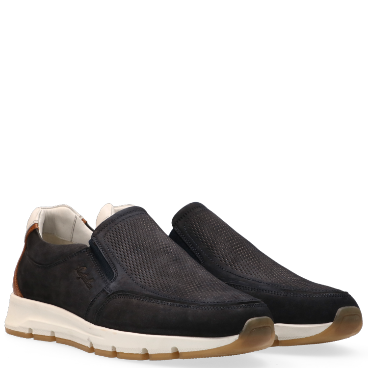 Australian Footware Eagle Loafers Blue