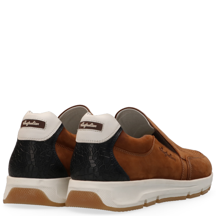 Australian Footware Eagle Loafers Brown