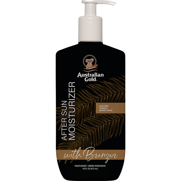 australian gold After Sun Moisturizer with Bronzer 16 fl oz
