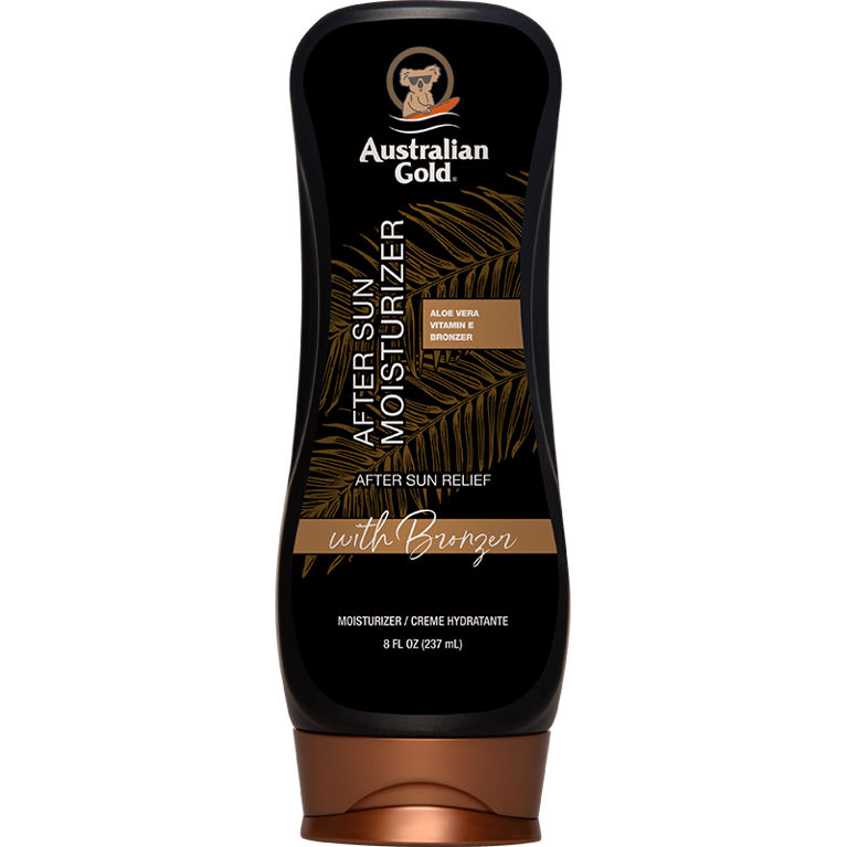 australian gold After Sun Moisturizer with Bronzer 8 fl oz