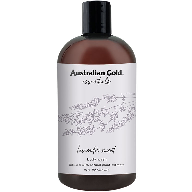 australian gold AG Essentials Body Wash Lavender Mint 15 fl oz