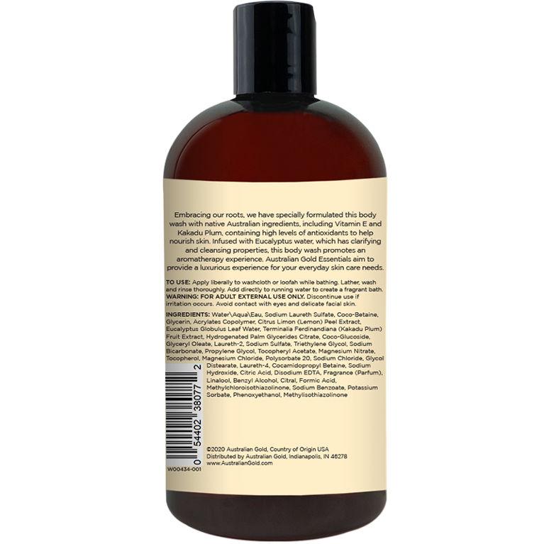 Australian Gold AG Essentials Body Wash Sugared Lemon 15 Fl Oz