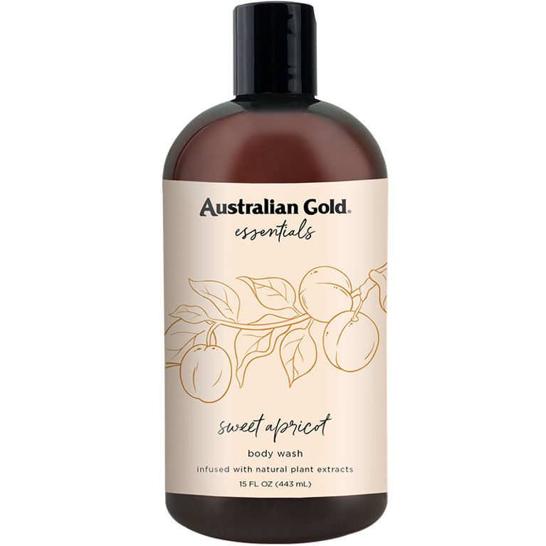 australian gold AG Essentials Body Wash Sweet Apricot 15 fl oz