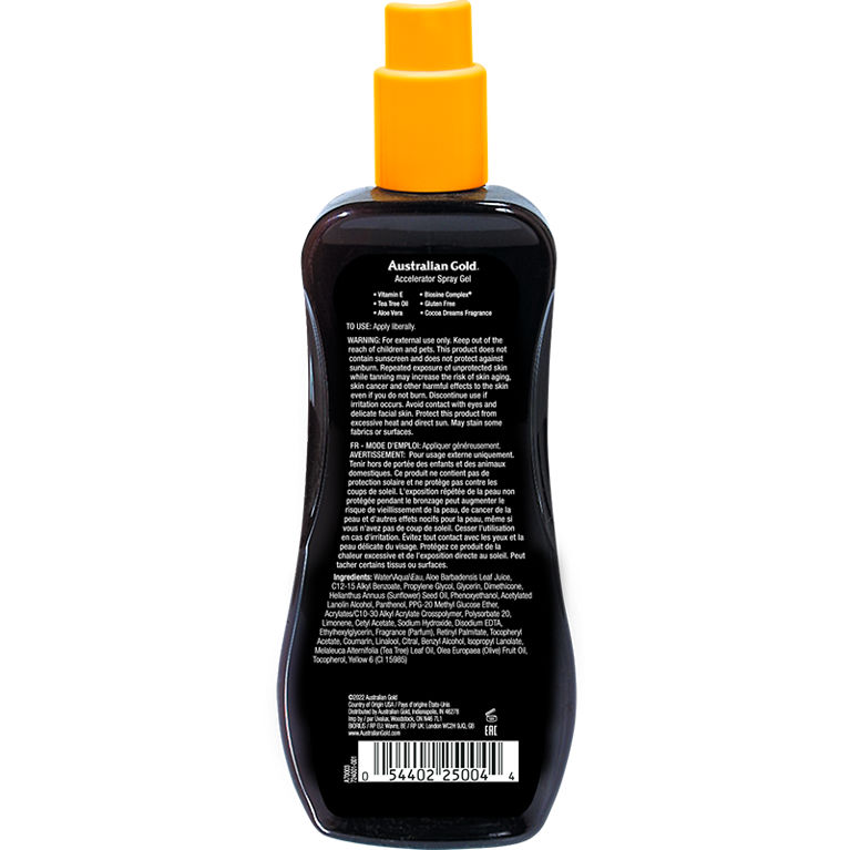 Australian Gold Accelerator Spray Gel 8 Fl Oz