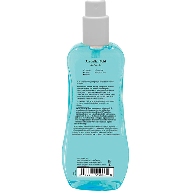 Australian Gold Aloe Freeze Spray 8 Fl Oz