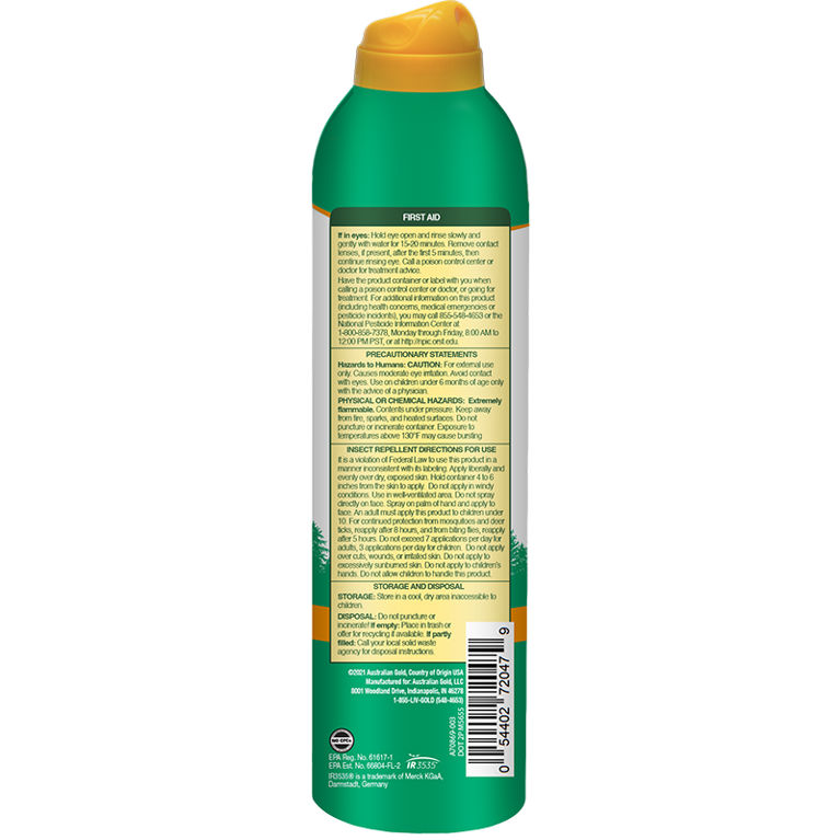 Australian Gold Insect Repellent Cont Spray 5.5 Oz