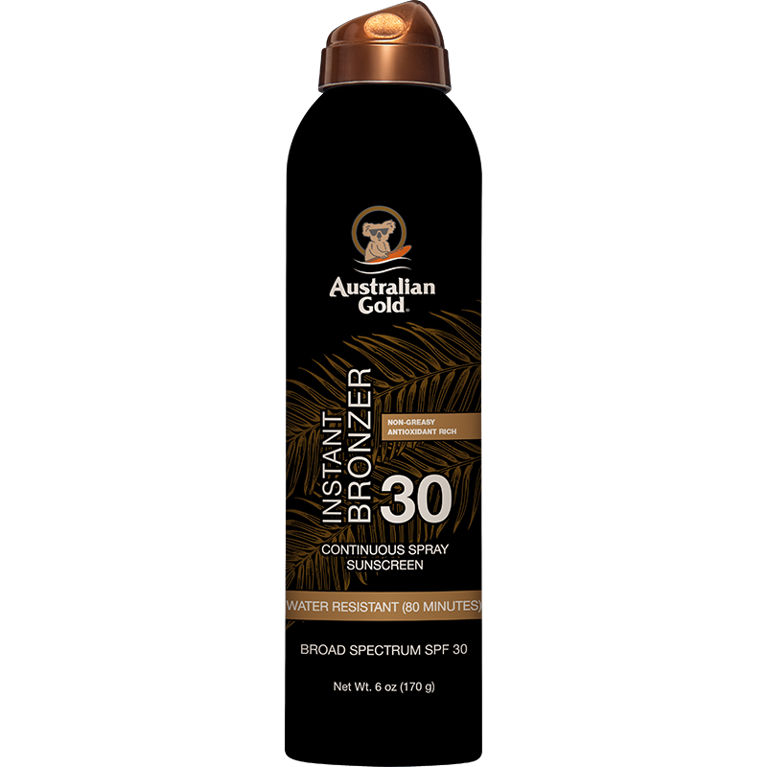 australian gold SPF 30 Cont Spray Bronzer 6oz