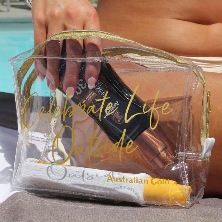 Australian Gold “Celebrate Life Outside” Waterproof Pouch