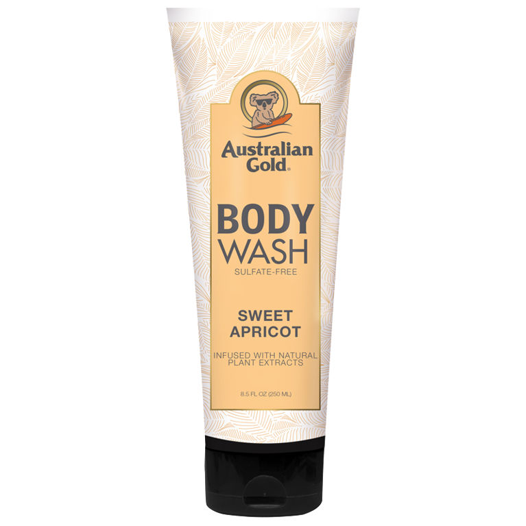 australian gold Seaside Retreat Sweet Apricot Body Wash 8.5 fl oz