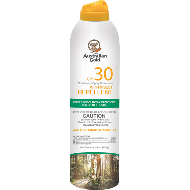 australian gold SPF 30 Cont Spray Insect Repellent 5.6 oz