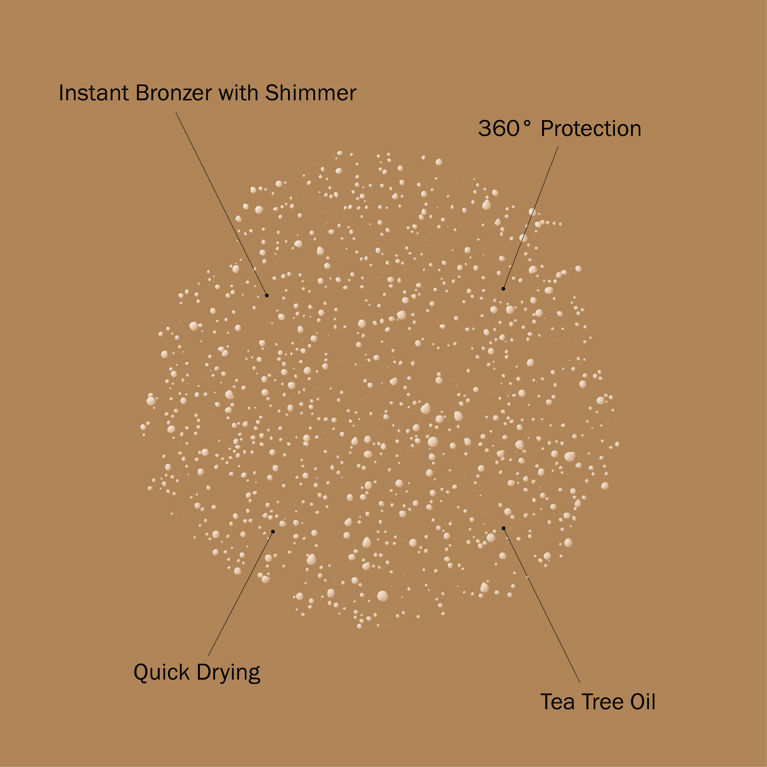 Australian Gold SPF 30 Continuous Spray Bronzer Shimmer 6 Oz