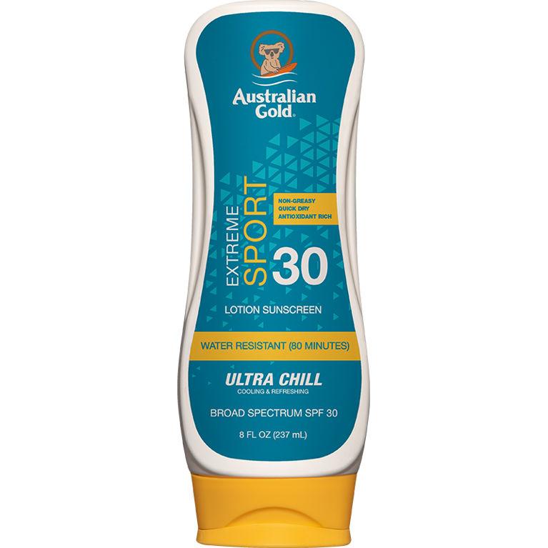 australian gold SPF 30 Lotion Sport Ultra Chill 8 fl oz
