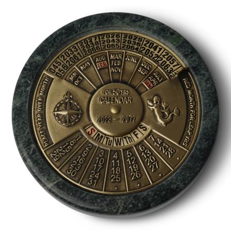 authentic models 50-Year Calendar