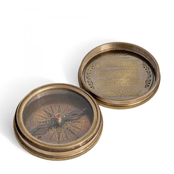 authentic models Antique Pocket Compass