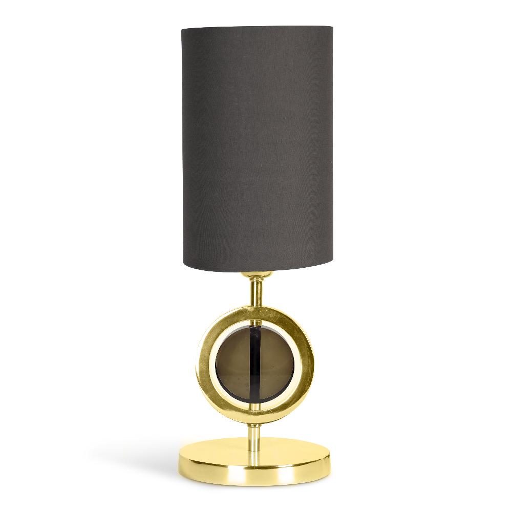 Authentic Models Art Deco Circle Lamp Single Gold