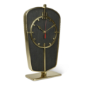 Authentic Models Art Deco Desk Clock Gold