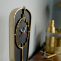 Authentic Models Art Deco Desk Clock Gold