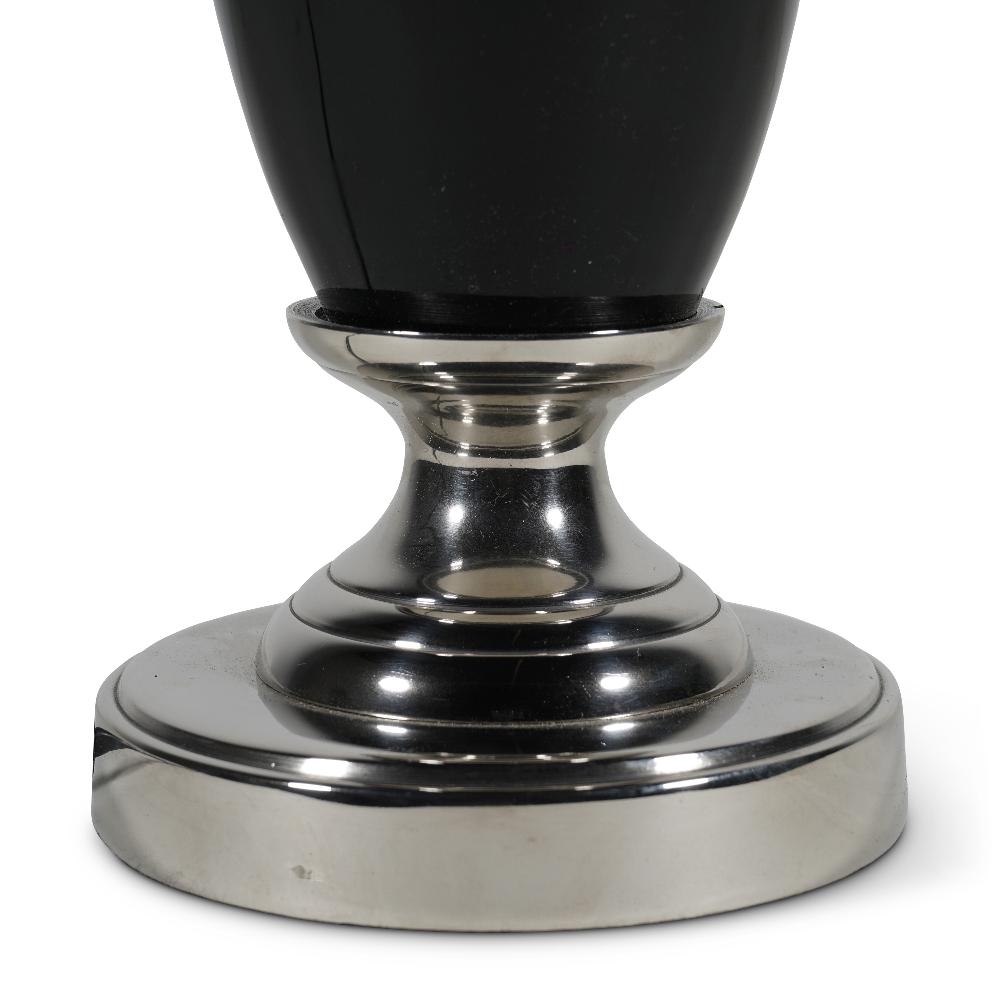 Authentic Models Art Deco Desk Lamp With Glass