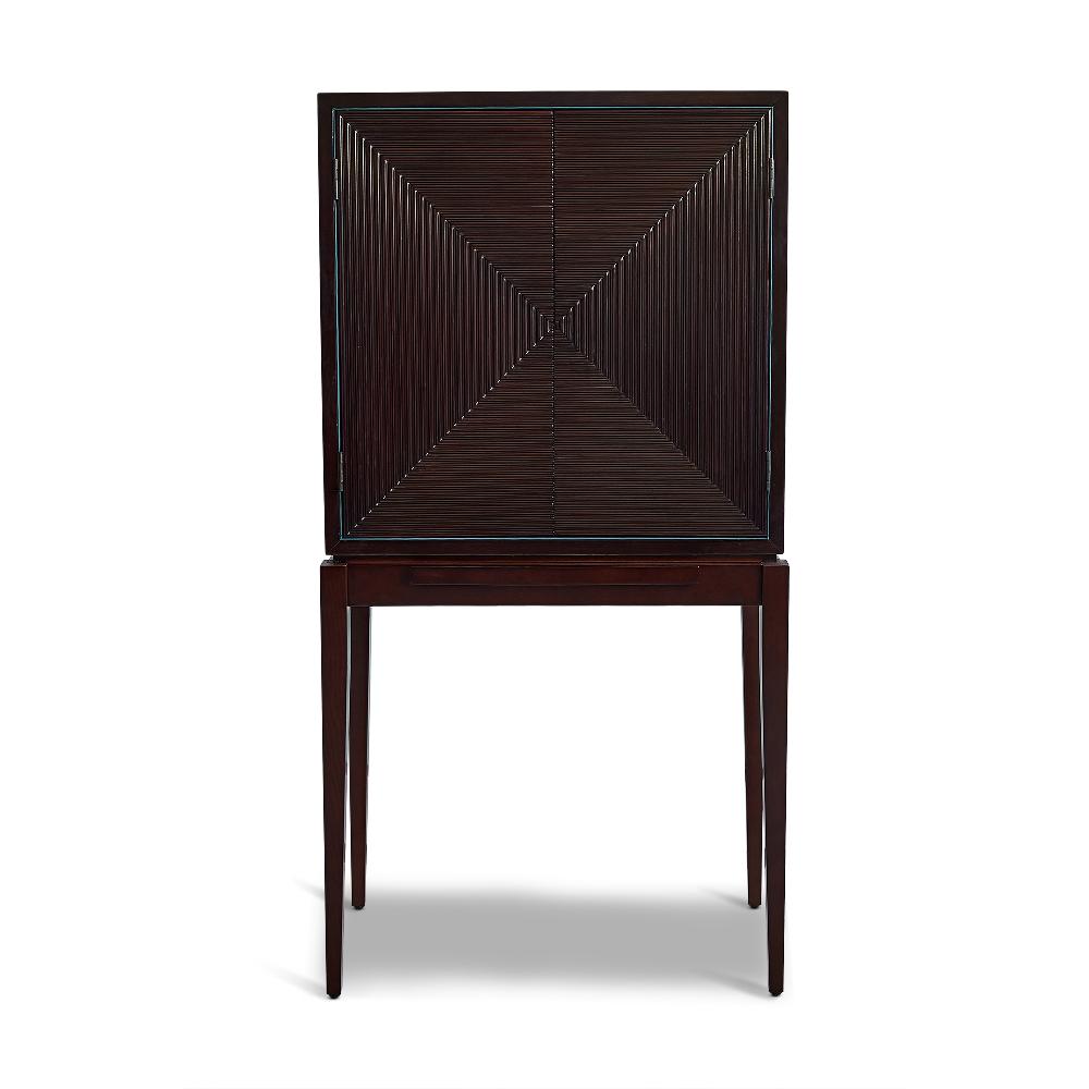 Authentic Models Art Deco Liquor Cabinet Brown