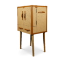 Authentic Models Belle Epoque Bar Cabinet Beige