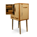 Authentic Models Belle Epoque Bar Cabinet Beige