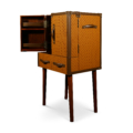 Authentic Models Belle Epoque Bar Cabinet Cognac