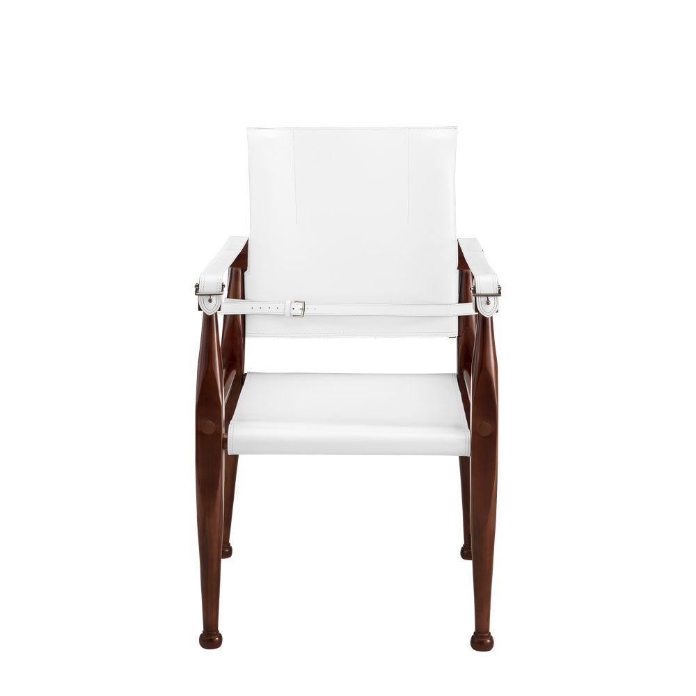 Authentic Models Bridle Campaign Chair White